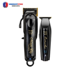 Combo Barber Tông Đơ Wahl Magic & Detailer Black Cordless (Limited) - Nội Địa Mỹ - BH 12 Tháng