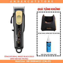 Tông Đơ Wahl Magic Clip Black Gold Cordless - Nội Địa Trung - BH 12 Tháng