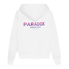 Áo hoodie nỉ Paradox ARISIA CATS HOODIE (White)