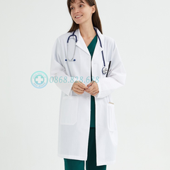 Áo blouse dài tay - Vải Thô cotton