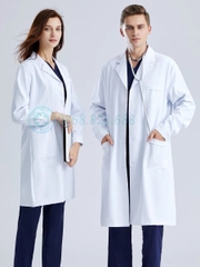 Áo blouse dài tay - Vải cotton hàn