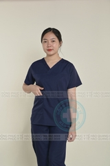 Mã 08pt - Bộ Cổ Tim Vải Thô Cotton