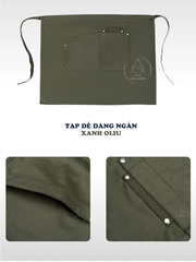 Tạp Dề Dáng Ngắn - Tạp Dề Hào Quang