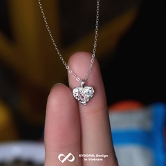 Dây chuyền bạc KYDOPAL đính đá cao cấp trang sức bạc nữ cá tính 925 - PAL9B8C2