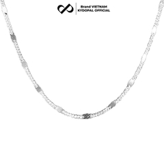 Dây chuyền bạc nữ KYDOPAL vòng cổ cá tính trơn mắt xích kết nối nhẹ nhàng trang sức bạc cao cấp - PAL9C3C50