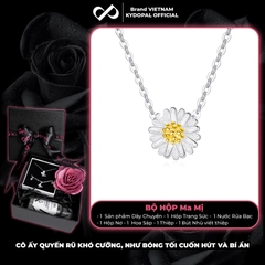 Dây chuyền bạc nữ KYDOPAL cá tính mặt hoa cúc nhị nữ tính trang sức bạc 925 - PAL9C3C32