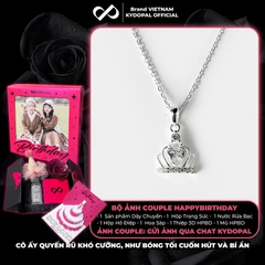 Dây chuyền bạc nữ KYDOPAL mặt vương miện công chúa đính đá nữ tính trang sức bạc 925 - PAL9C3C17