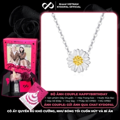 Dây chuyền bạc nữ KYDOPAL cá tính mặt hoa cúc nhị nữ tính trang sức bạc 925 - PAL9C3C32