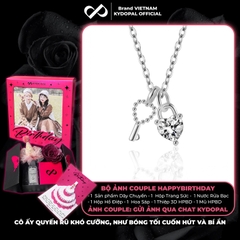 Dây chuyền bạc nữ KYDOPAL vòng cổ cá tính chìa khóa trái tim đá trắng trang sức bạc 925 - PAL9C3C46