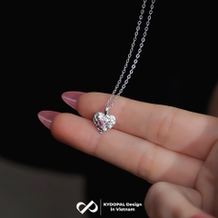 Dây chuyền bạc KYDOPAL đính đá cao cấp trang sức bạc nữ cá tính 925 - PAL9B8C2
