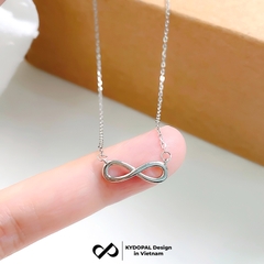 Dây chuyền bạc nữ KYDOPAL mặt vô cực cá tính trang sức bạc cao cấp - PAL9C3C3