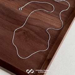 Dây chuyền bạc KYDOPAL mì thuôn cá tính trendy đeo sáng cổ trang sức bạc 925 - PAL9C3C65