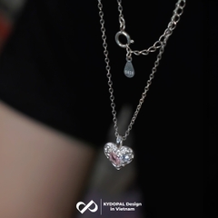 Dây chuyền bạc KYDOPAL đính đá cao cấp trang sức bạc nữ cá tính 925 - PAL9B8C2