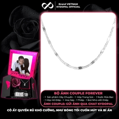 Dây chuyền bạc nữ KYDOPAL vòng cổ cá tính trơn mắt xích kết nối nhẹ nhàng trang sức bạc cao cấp - PAL9C3C50