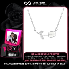 Dây chuyền bạc nữ KYDOPAL vòng cổ cá tính cánh hoa hồng nữ tính trang sức bạc 925 - PAL9C3C35
