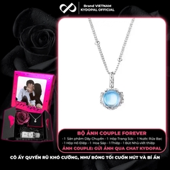 Dây chuyền bạc nữ KYDOPAL vòng cổ cá tính ổ đá cánh hoa tú cầu moonstone trang sức bạc 925 - PAL9C3C33