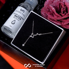 Dây chuyền bạc nữ KYDOPAL vòng cổ cá tính chòm sao đính đá lấp lánh trang sức bạc 925 - PAL9C2C7