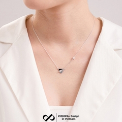 Dây chuyền bạc nữ KYDOPAL mẫu máy bay giấy cá tính trang sức bạc 925 - PAL9C3C23