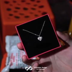 Dây chuyền bạc KYDOPAL đính đá cao cấp trang sức bạc nữ cá tính 925 - PAL9B8C2