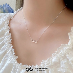 Dây chuyền bạc nữ KYDOPAL mặt vô cực cá tính trang sức bạc cao cấp - PAL9C3C3