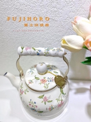 ẤM NƯỚC MEN SỨ CAO CẤP FUJIHORO PROVENCE SERIES 2.3L