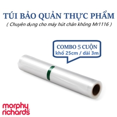 COMBO 5 CUỘN TÚI HÚT CHÂN KHÔNG MORPHYRICHARDS MR1074