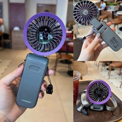 Quạt sạc USB cầm tay mini Tiross TS3422