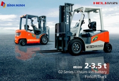 XE NÂNG ĐIỆN LITHIUM 2.5 - 3.5 TẤN G2 SERIES