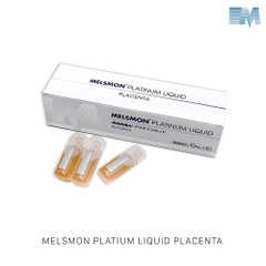Nước Uống Trắng Da Nhau Thai Ngựa Melsmon Platinum Liquid Placenta Nhật Bản