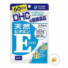 Viên uống bổ sung vitamin E DHC 60 ngày