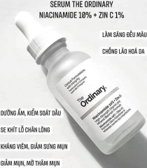 Serum The Ordinary Niacinamide 10% + Zin C 1% 30ml