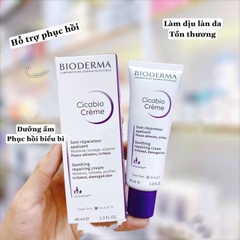 Kem dưỡng dịu da và phục hồi BIODERMA tím - 40ml