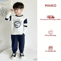 Bộ bé trai cotton California phong cách LCB124