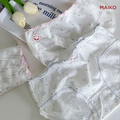 [ƯU ĐÃI] Quần lót teen cotton họa tiết nhí thấm hút mồ hôi A2426