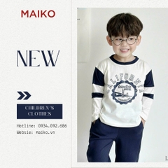Bộ bé trai cotton California phong cách LCB124