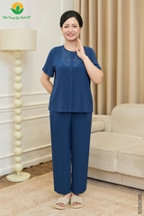 BỘ LANH TRUNG NIÊN QUẦN DÀI ÁO CỘC TAY B28.6086