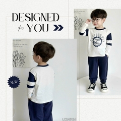 Bộ bé trai cotton California phong cách LCB124