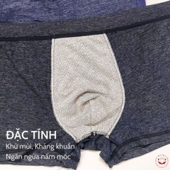 Quần sịp đùi nam trơn thun lạnh cao cấp SDN2012