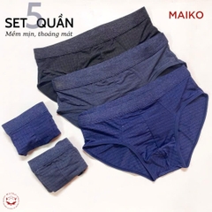 Quần sịp vát nam kẻ thun lạnh cao cấp SVN305