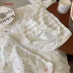 [ƯU ĐÃI] Quần lót teen cotton họa tiết nhí thấm hút mồ hôi A2426