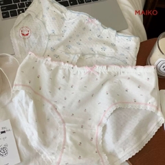 [ƯU ĐÃI] Quần lót teen cotton họa tiết nhí thấm hút mồ hôi A2426
