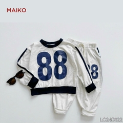 Bộ cotton thể thao số 88 size 80/140