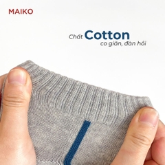 Tất Cổ Trung Cao Cấp Cotton Kháng Khuẩn Khử Mùi Thấm Hút Mồ Hôi PKTN025