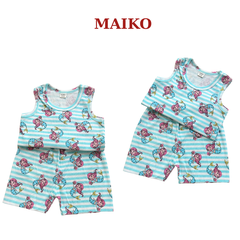 Bộ cotton 3 lỗ BÉ GÁI 80-120