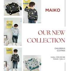 ÁO DÀI TAY BÉ TRAI COTTON DA CÁ THỂ THAO LCA009