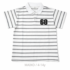 ÁO POLO CỘC TAY SỌC KẺ BÉ TRAI 4-14 TUỔI