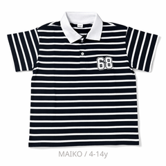 ÁO POLO CỘC TAY SỌC KẺ BÉ TRAI 4-14 TUỔI