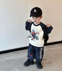 Bộ nỉ AIRON MAN bé trai size 90-150 (1- 8 tuổi)