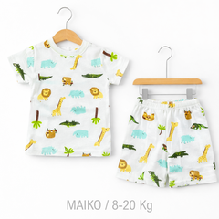 BỘ COTTON CỘC TAY BÉ TRAI 1-5Y