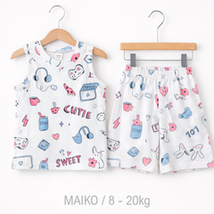 BỘ COTTON 3 LỖ IN HÌNH BÉ TRAI 1-5Y